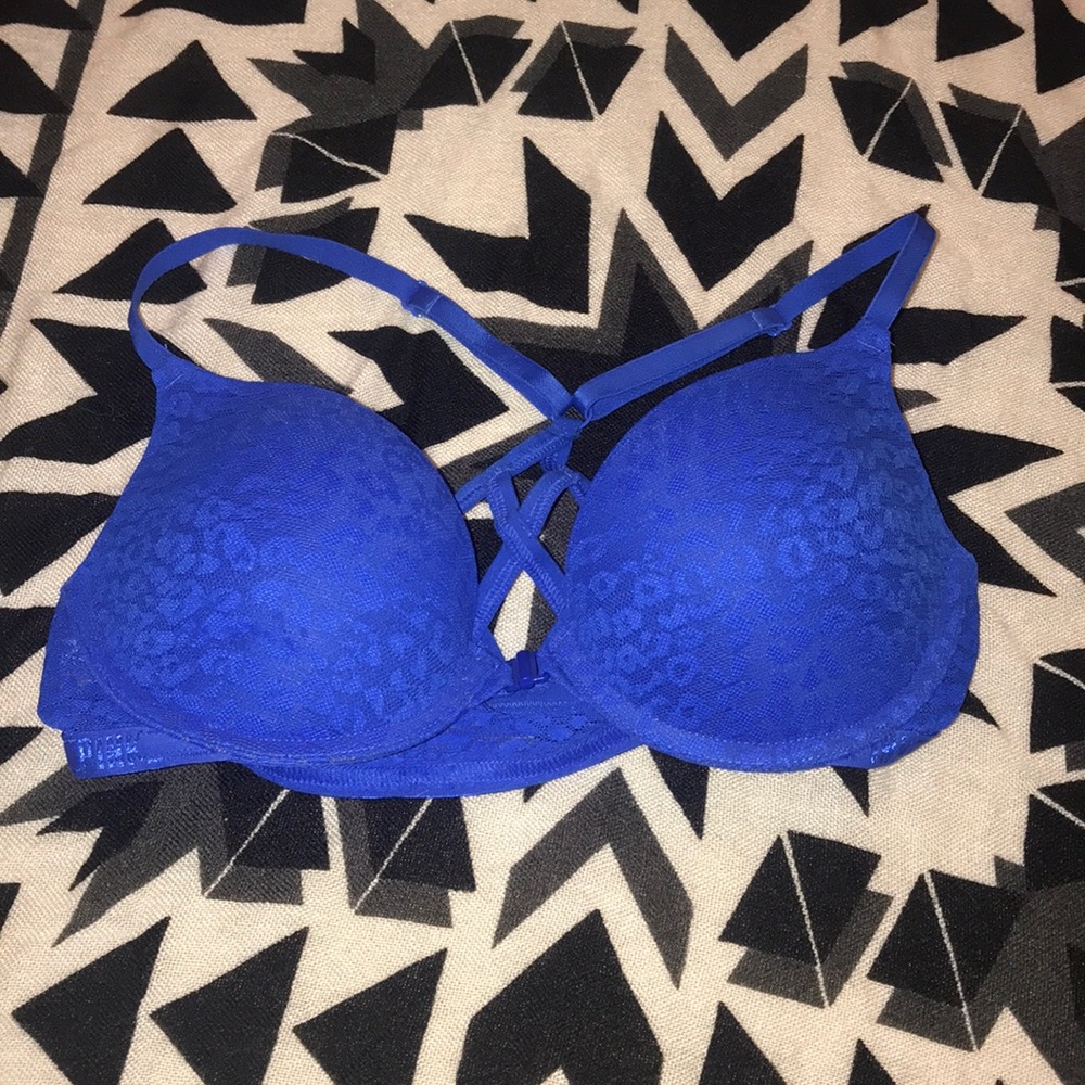 Victoria’s Secret Royal Blue 34c push up bra